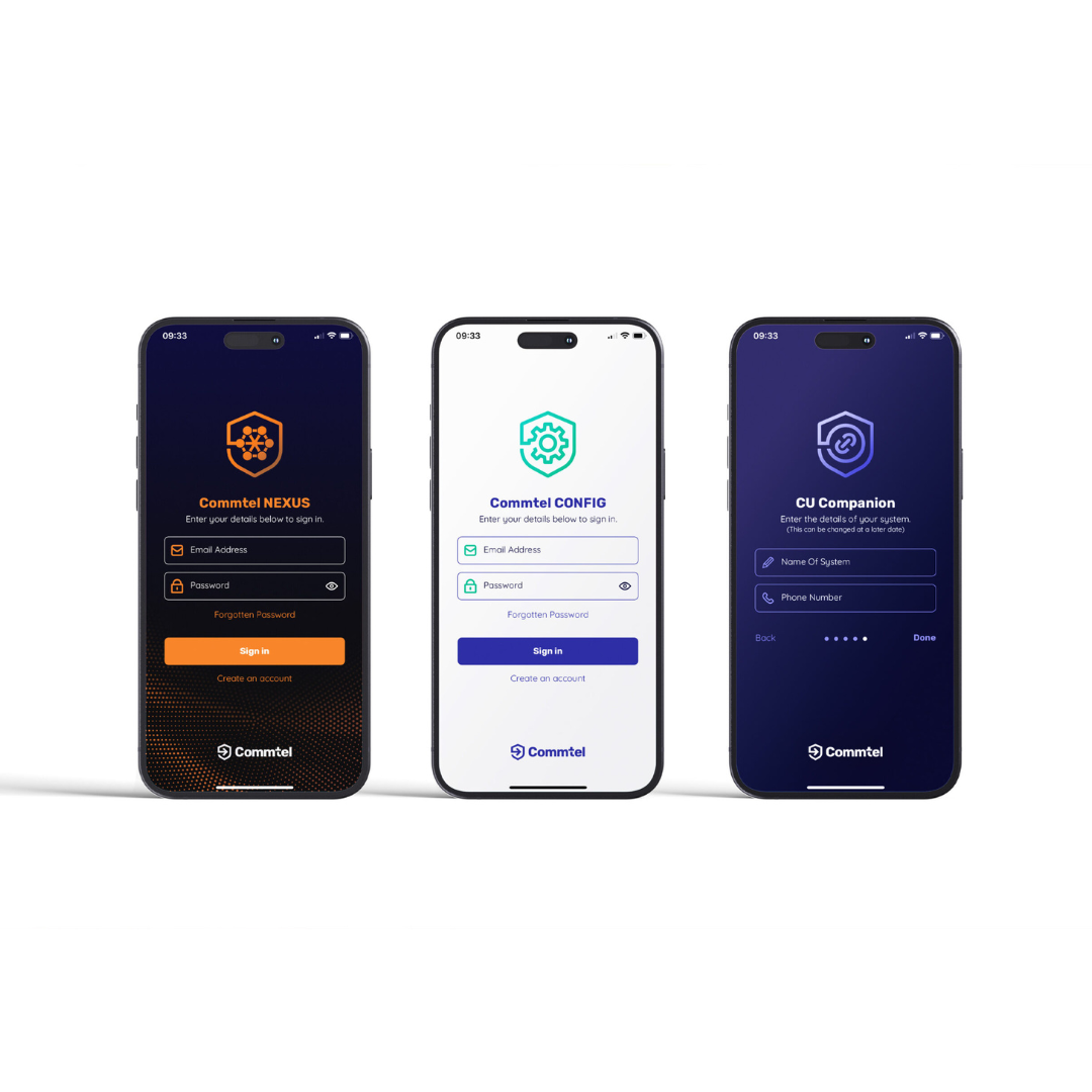 Commtel Apps | Download CONFIG, NEXUS, CONTROL & More